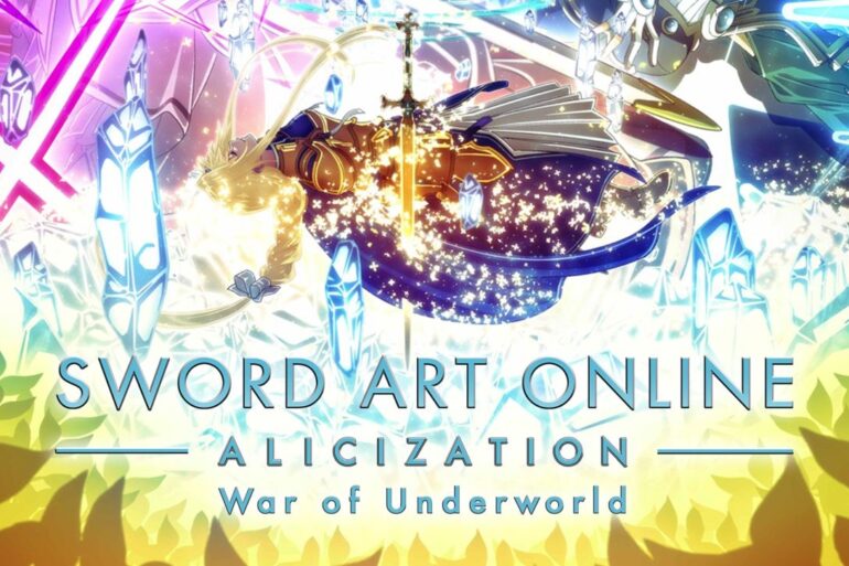 Sword Art Online Alicization War of the Underworld Key Art