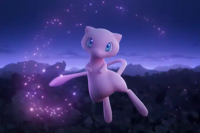 Mew in Pokemon Scarlet and Violet