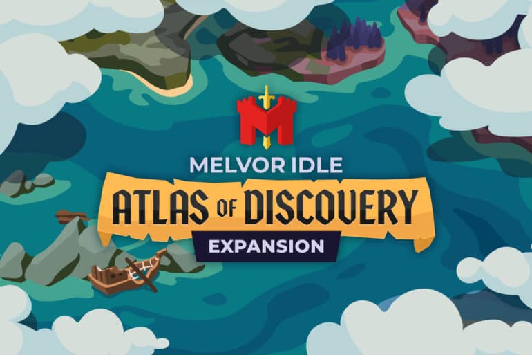 Melvor Idle Atlas of Discovery Key Art
