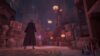 A student in the Room of Requirement in Hogwarts Legacy