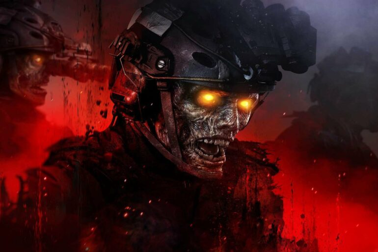 Zombie soldiers in MW3 Zombies