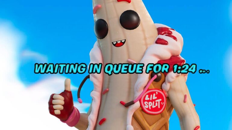 Lil' Split in Fortnite with their thumbs up