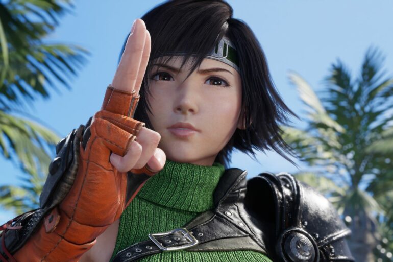 Yuffie Kisaragi in Final Fantasy VII Rebirth
