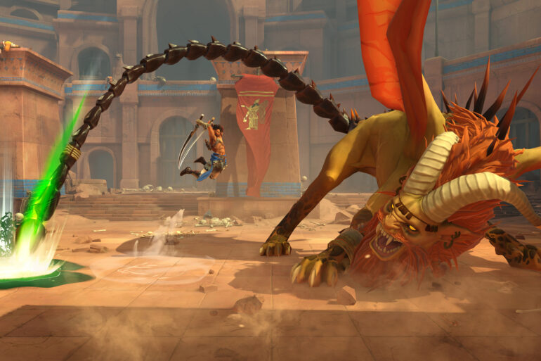 Prince of Persia The Lost Crown Manticore Boss