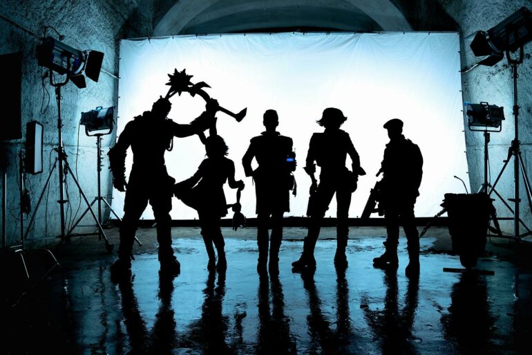 Borderlands cast silhouette