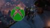 Last Epoch character looking out at cityscape standing next to Xbox logo