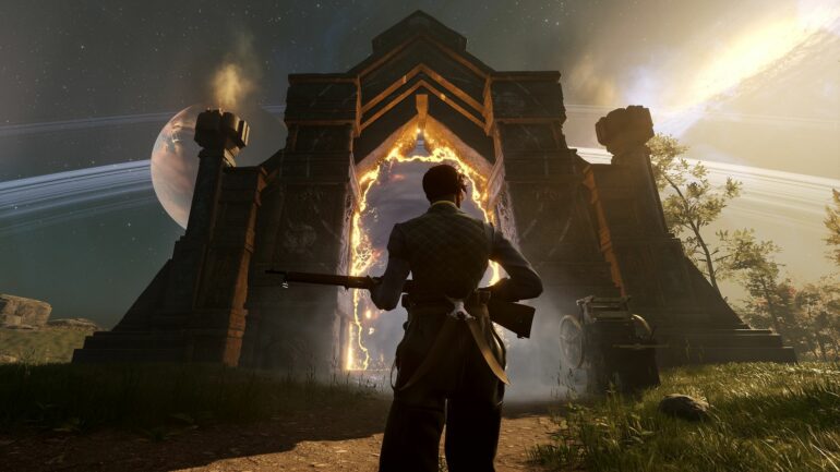 Nightingale third-person gameplay