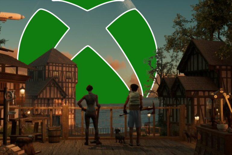 Nightingale gameplay with the Xbox logo in it