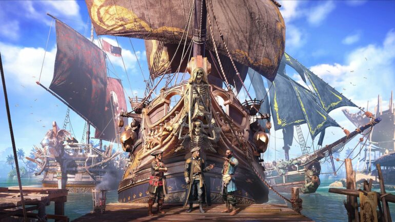 A ship in Skull and Bones