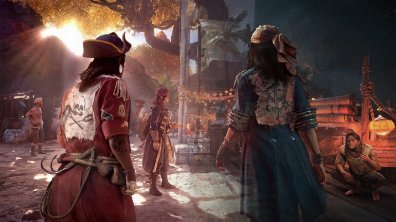 2 players walking in Skull and Bones
