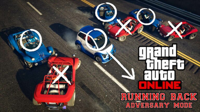 GTA Online running back mode art