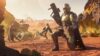 Helldivers next to a dead Terminid in Helldivers 2