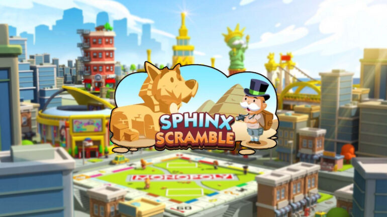 Monopoly Go Sphinx Scramble Solo Event Rewards and Levels