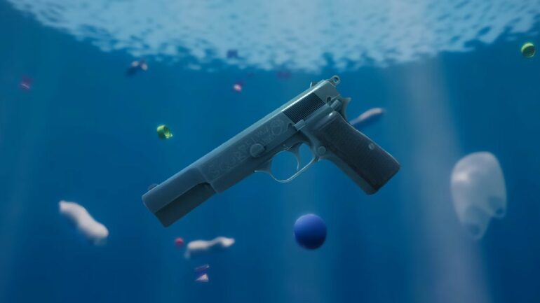 The gun in Another Crab's Treasure