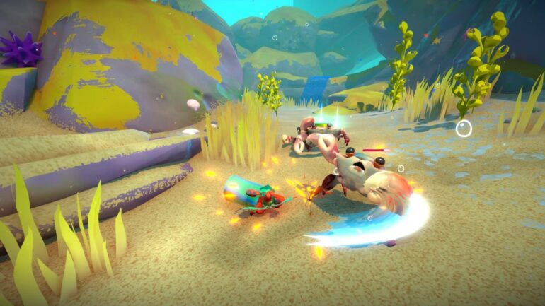 Another Crab's Treasure kril fighting crabs