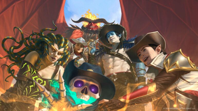 Magic: The Gathering Outlaws of thunder junction art