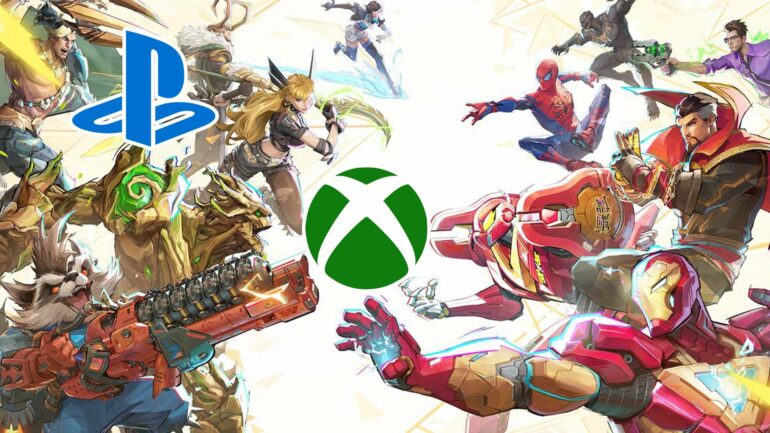 Marvel Rivals console logos