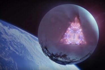 Destiny 2: The Final Shape traveler in space