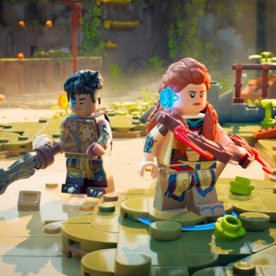 Aloy in LEGO Horizon Adventures