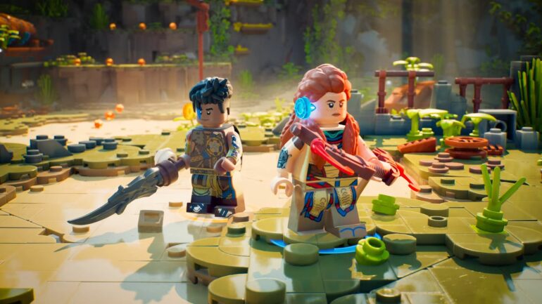 Aloy in LEGO Horizon Adventures