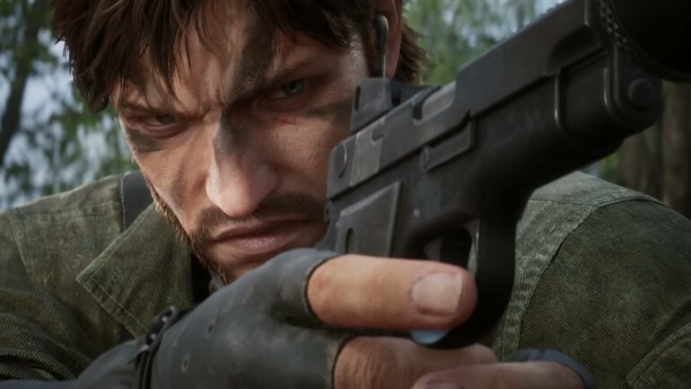 Metal Gear Solid Delta: Snake Eater naked snake closeup