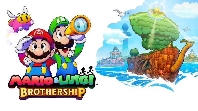 Mario & Luigi Brothership key art