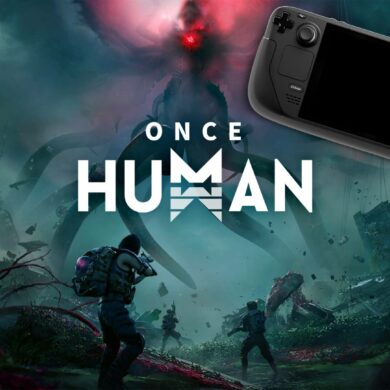 Once Human with steam deck in corner