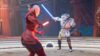 Jedi and Sith fighting in Star Wars: Hunters