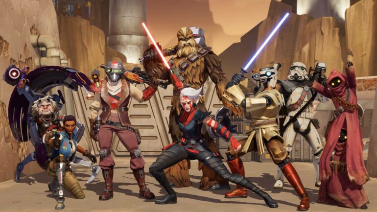 Star Wars Hunters roster