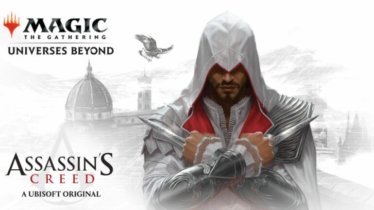 Assassin's Creed Magic the Gathering Key Art