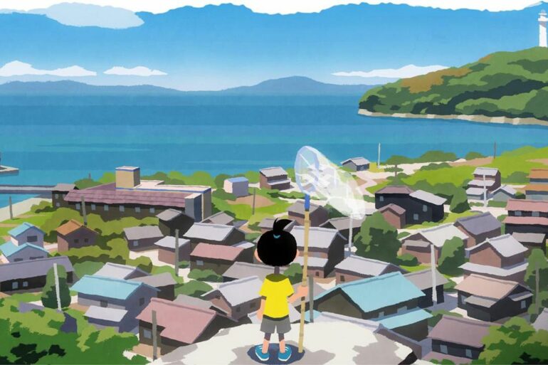 Natsu-Mon 20th Century Summer Kid Key Art