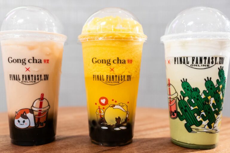 Gong cha Final Fantasy XIV Drinks
