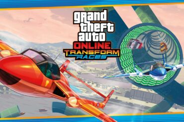 GTA Online Transform races artwork with planes