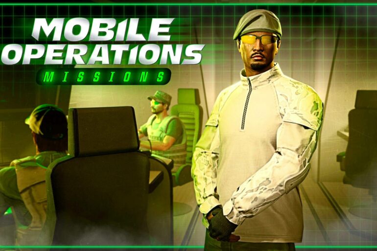 GTA Online mobile operations missions art