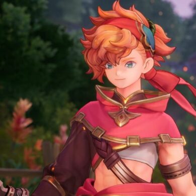 Visions of Mana main character