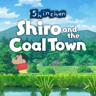 Shin chan: Shiro and the Coal Town key art