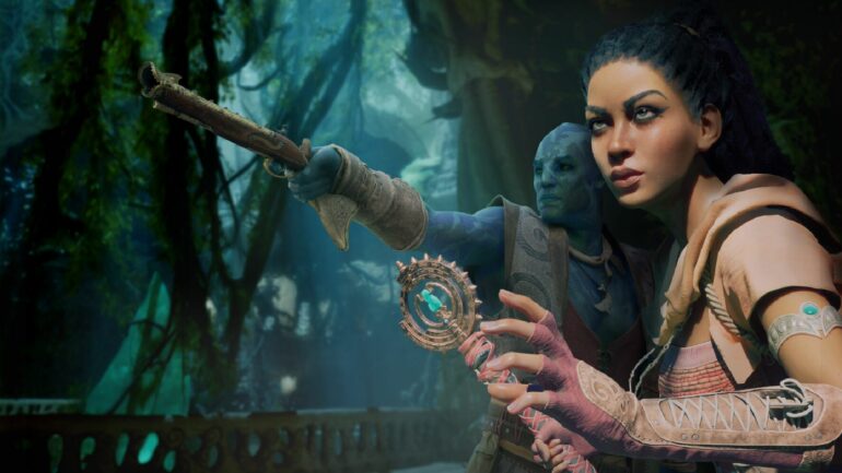 Avowed female character